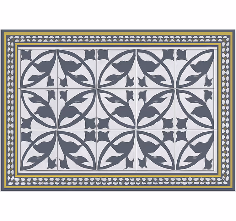 Roleta do salonu w stylu encaustic - TenStickers