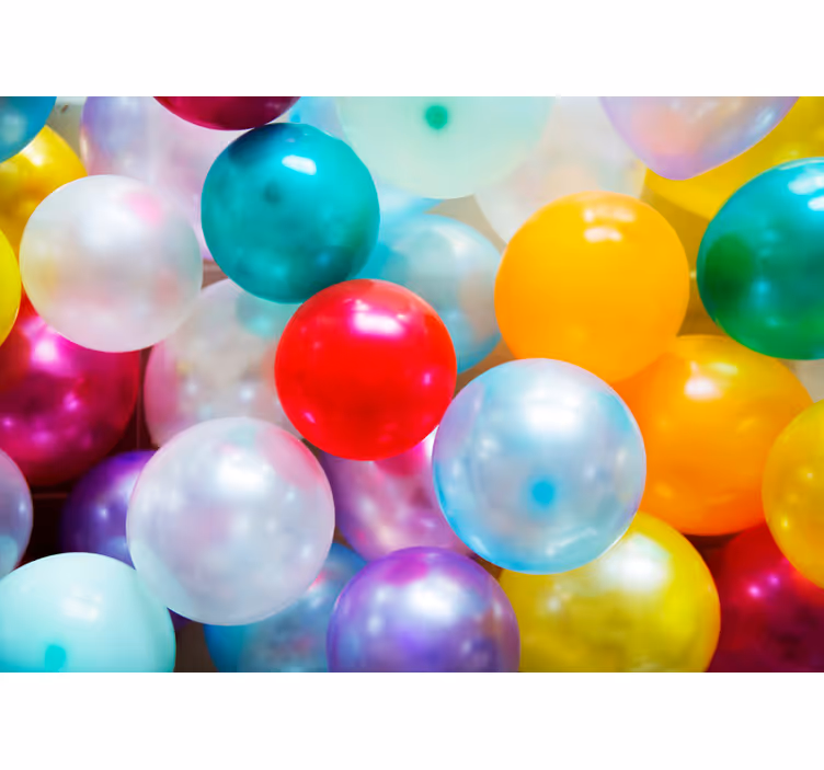 Roleta dla dzieci z kolorowymi balonami - TenStickers