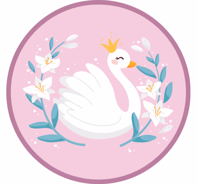 Roleta dla dzieci królowa Łabędzi - TenStickers