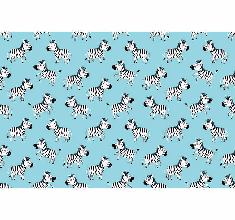 Roleta dla dzieci urocza zebra dla dzieci - TenStickers