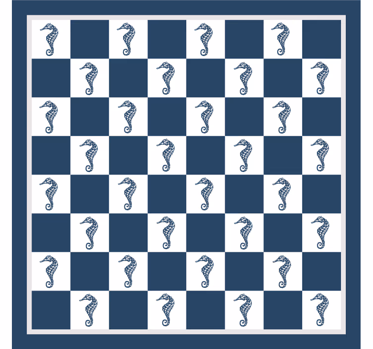 Roleta dla dzieci w seahorse chess - TenStickers