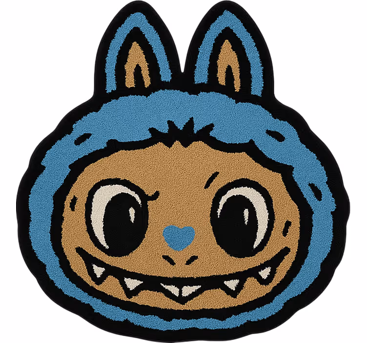 Roleta dla dzieci w designie niebieskiego labubu - TenStickers