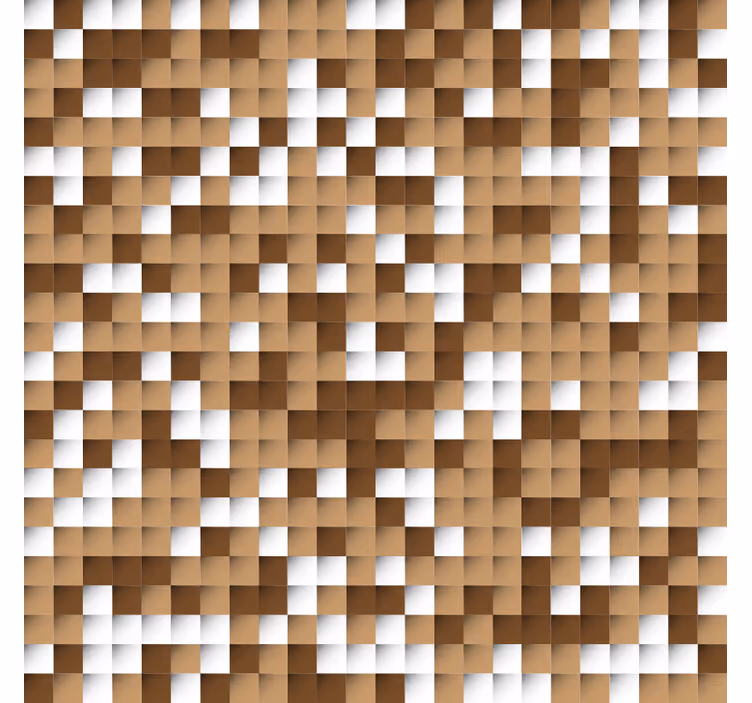 Roleta do kuchni geometryczna na ścianę - TenStickers