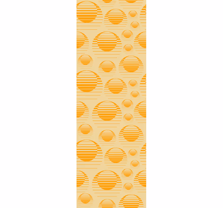 Roleta do kuchni retro słońce na lodówkę - TenStickers