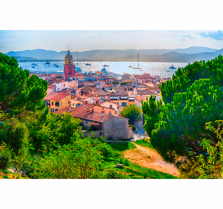 Roleta do salonu saint-tropez - TenStickers