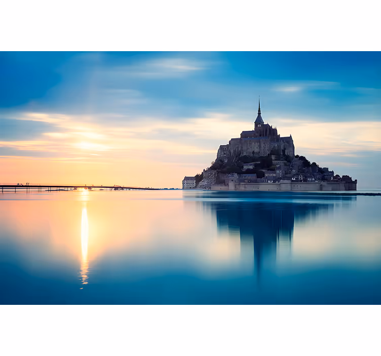 Roleta do salonu mont saint-michel - TenStickers