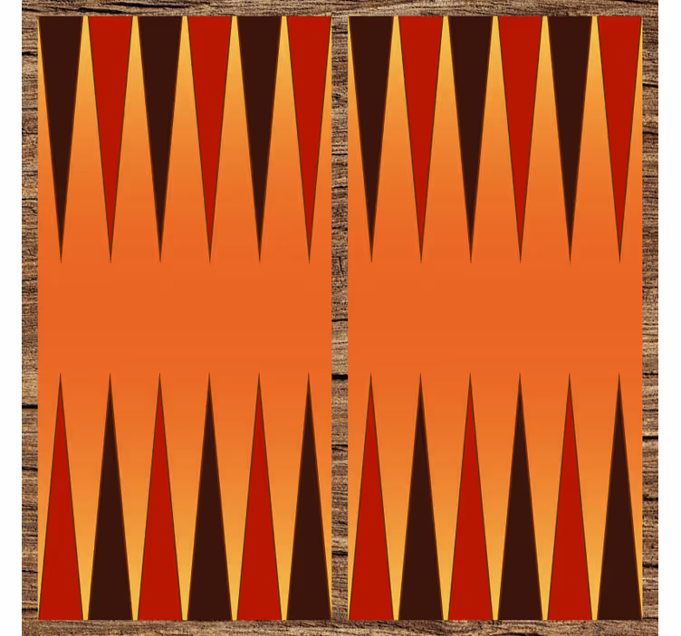 Roleta dla dzieci z motywem gry w backgammon - TenStickers