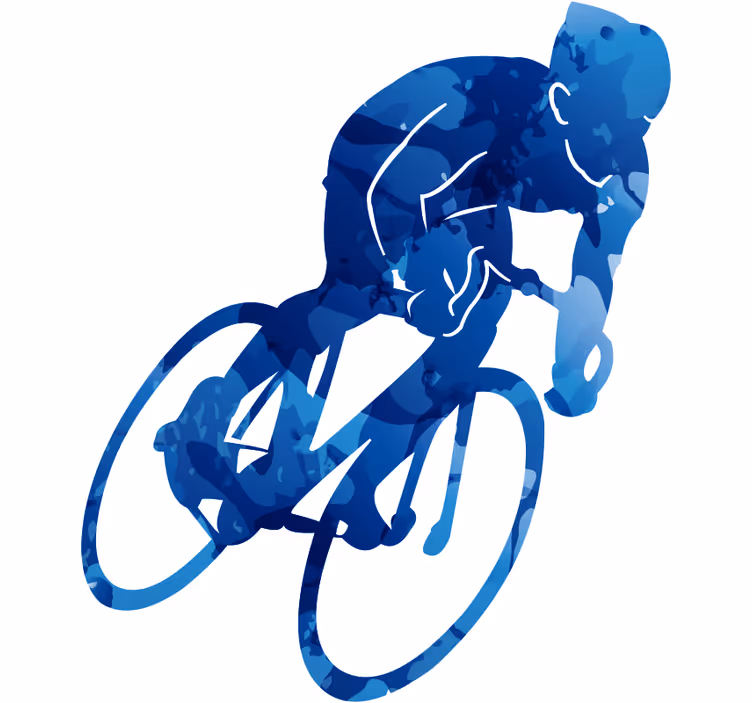 Roleta dla nastolatka z rowerem w stylu cycling - TenStickers