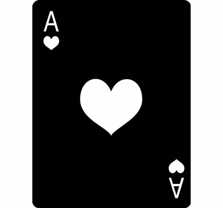 Roleta dla nastolatka dekoracyjna tablica w serca - TenStickers