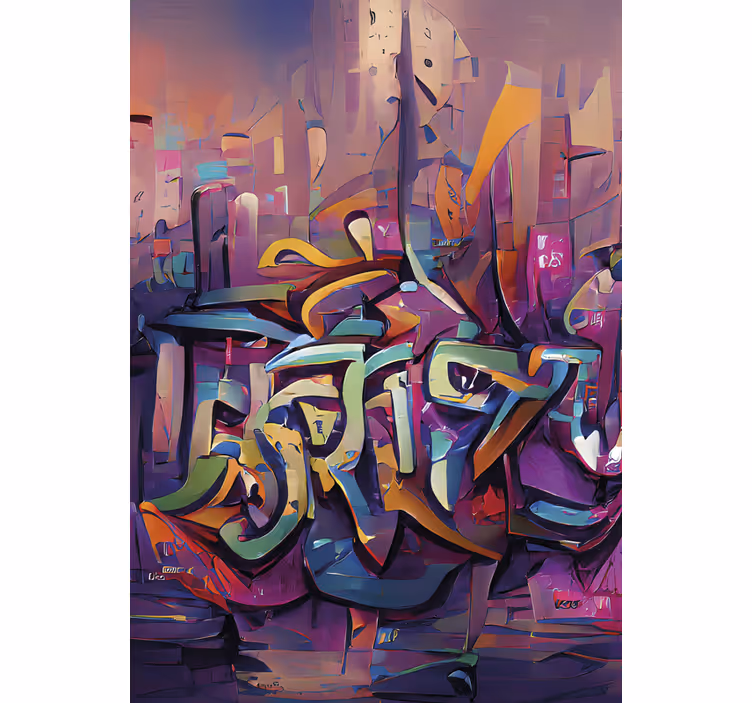 Roleta dla nastolatka w stylu graffiti streetart - TenStickers