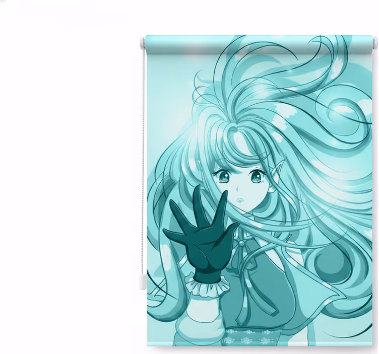 Roleta dla nastolatka z dziewczyną w stylu anime - TenStickers