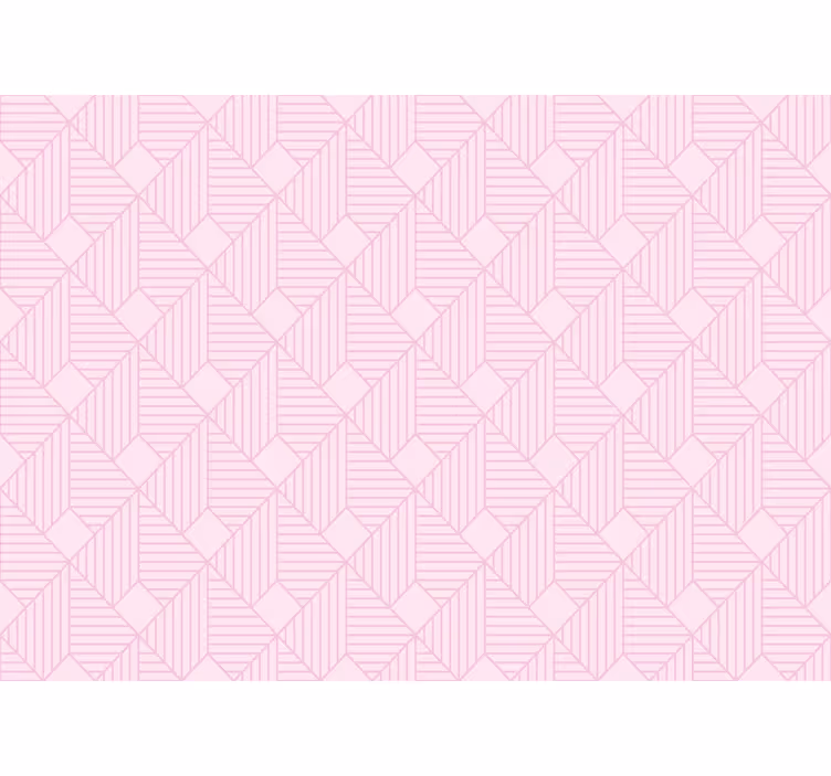 Roleta zewnętrzna w różowy abstrakcyjny wzór geometryczny - TenStickers