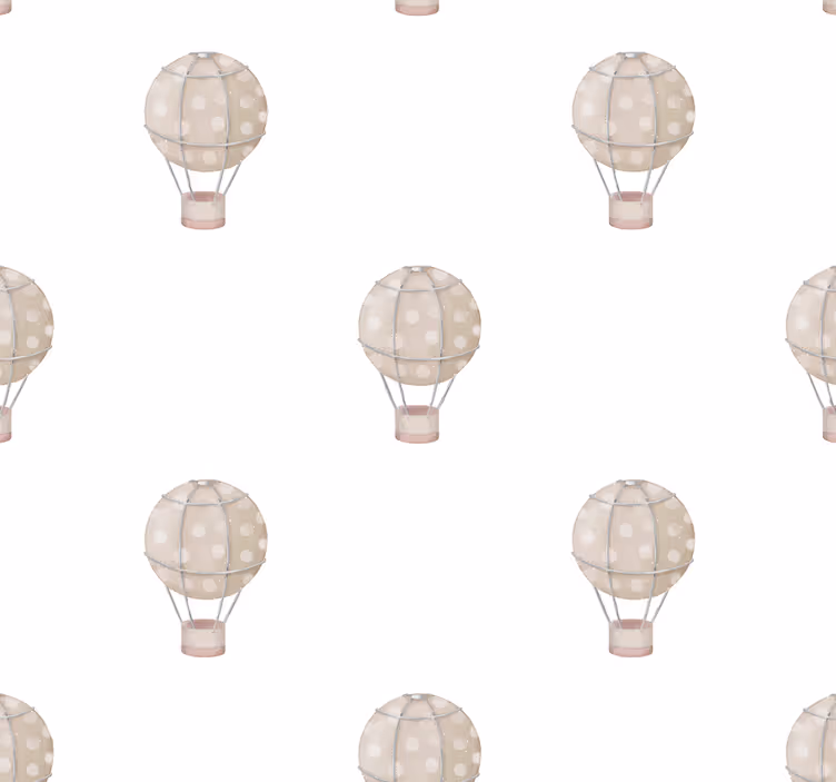 Roleta do pokoju dziecięcego szare balony - TenStickers
