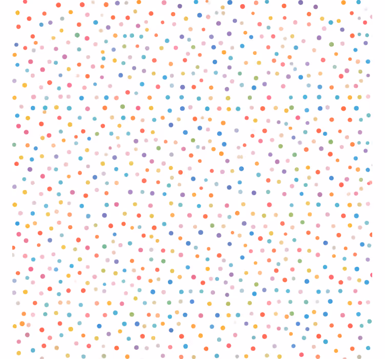 Roleta do łazienki szerokość 300 kolorowych kropek - TenStickers