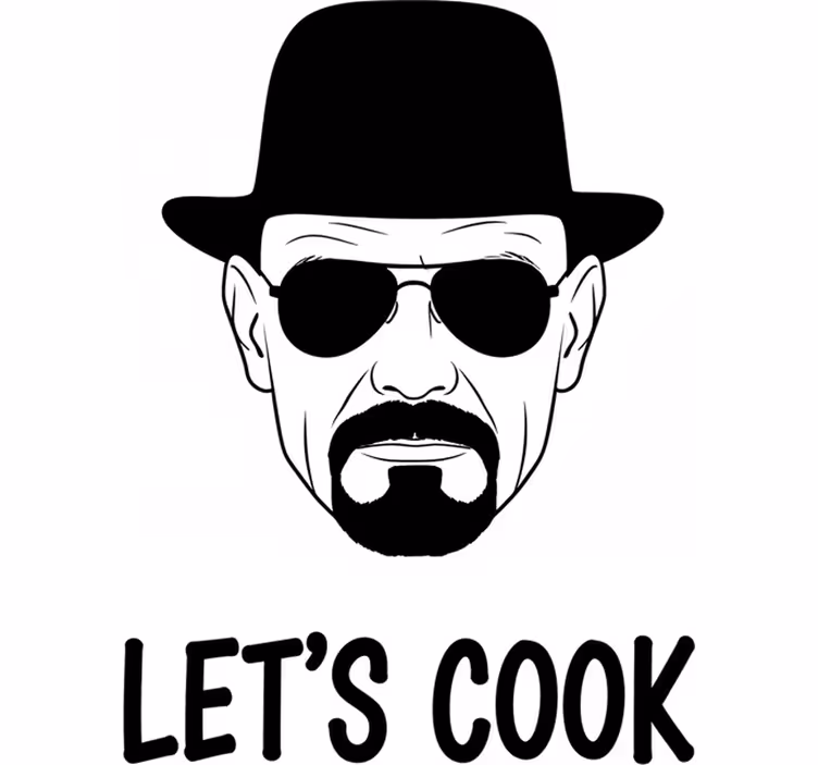 Roleta filmowa heisenberg gotujmy razem - TenStickers