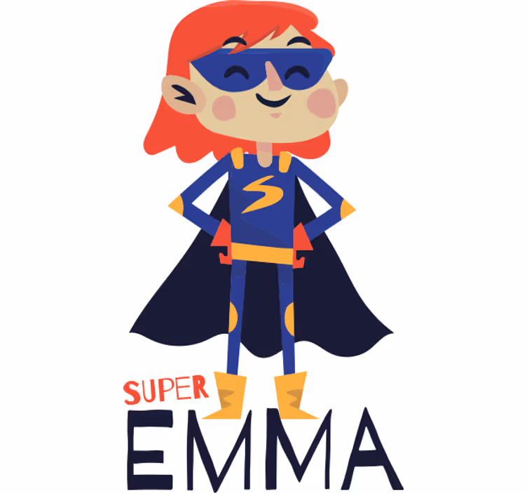 Roleta z superbohaterami spersonalizowana - TenStickers