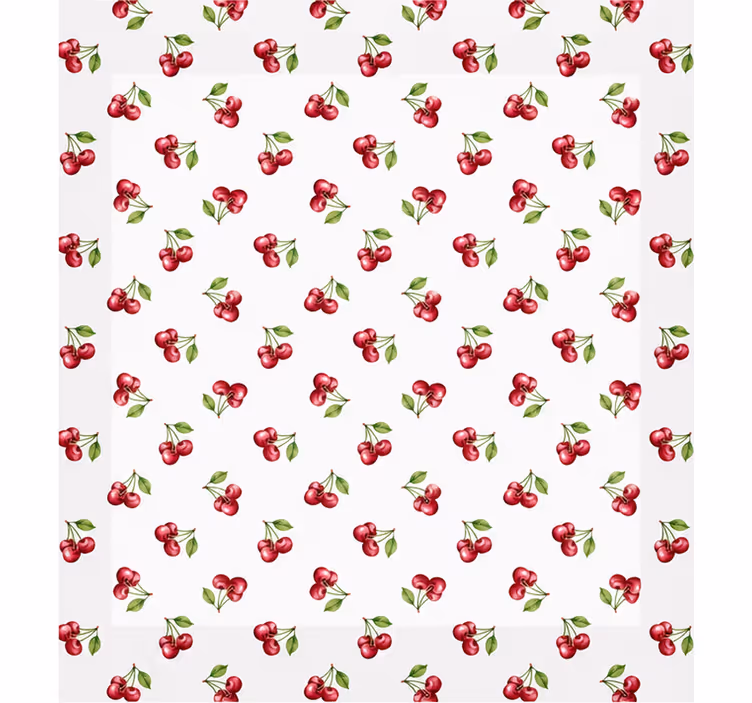 Roleta do sypialni 180x180 wzór rysunku wiśni - TenStickers