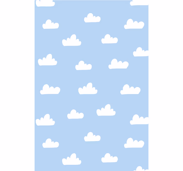 Roleta w chmury Niebieskie niebo - TenStickers