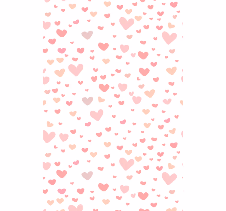 Romantyczna roleta wzór serca - TenStickers