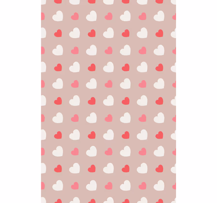 Romantyczna roleta beżowy wzór - TenStickers