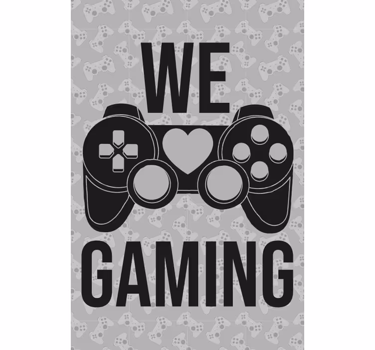 Roleta gamer "We Love Gaming" - TenStickers