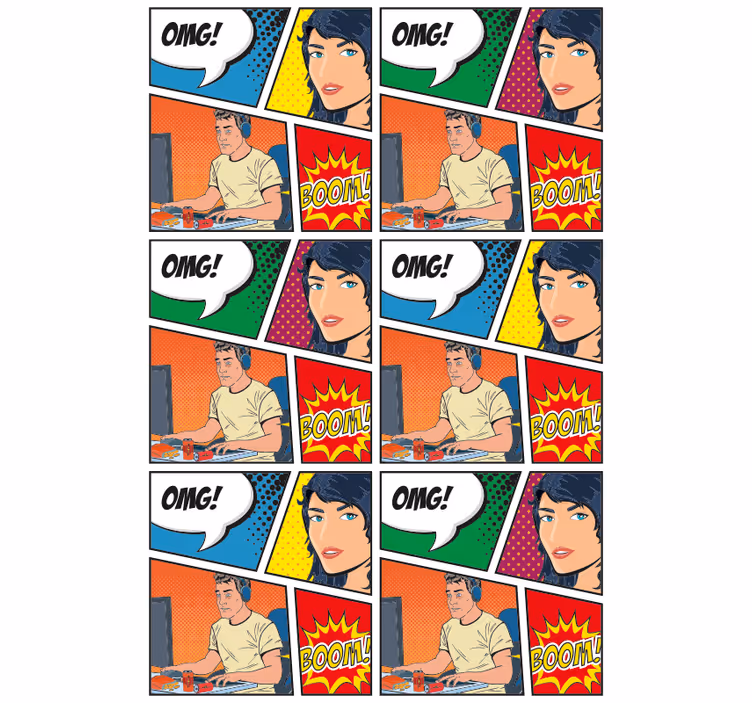 rolety dla maniaków Roleta dla maniaków zabawy - TenStickers