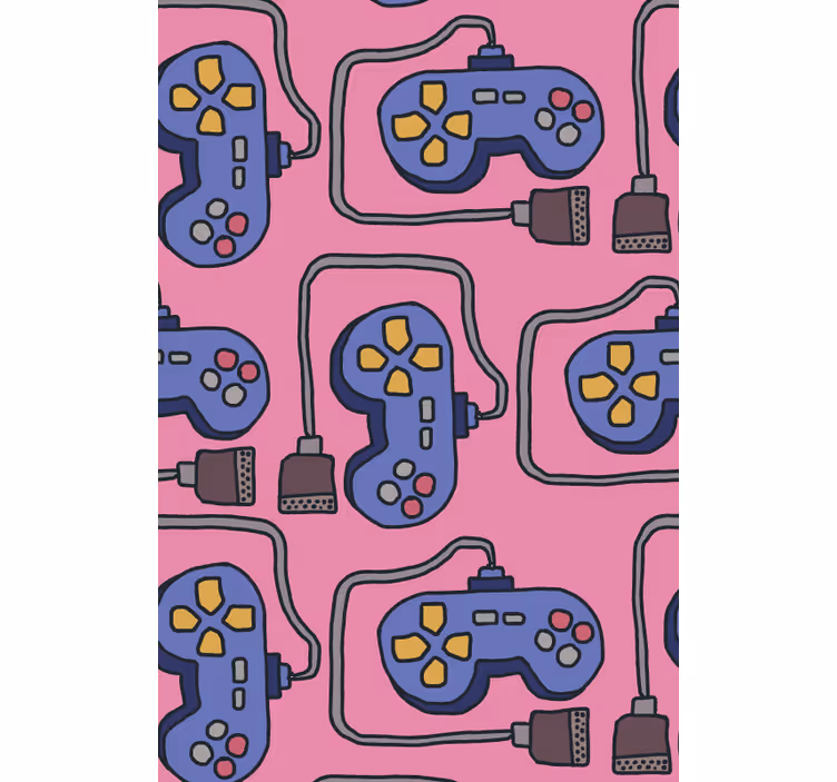 Zwariowana roleta gamer - Gry wideo - TenStickers