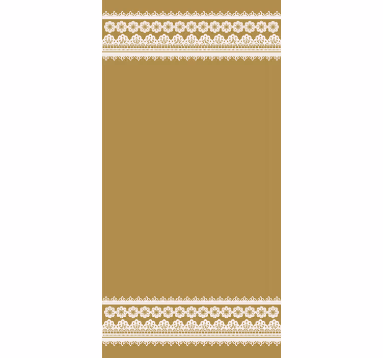 Elegancka roleta pasek ze wzorem koronki - TenStickers