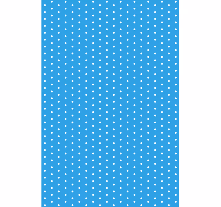 Niebieska roleta w kropki - TenStickers