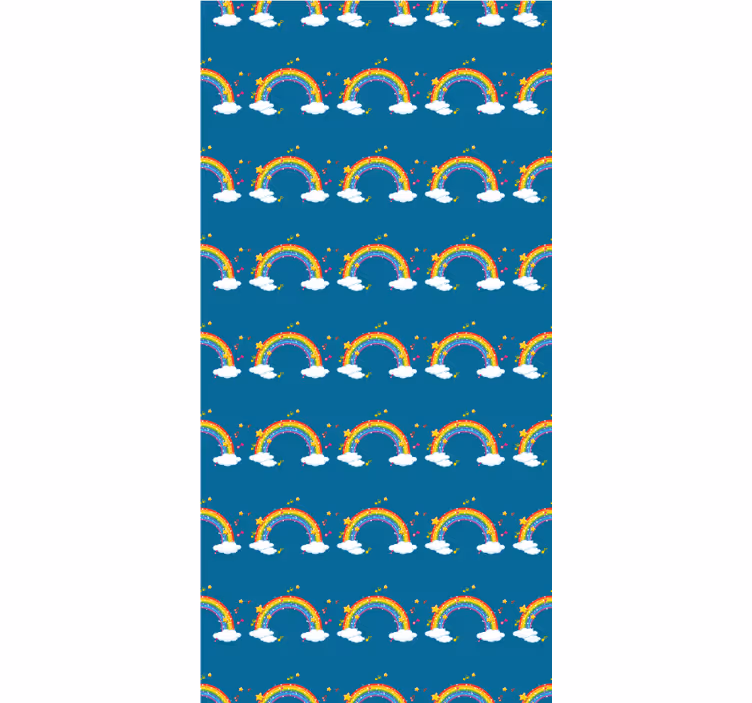 Oryginalna roleta kolorowy wzór tęczy - TenStickers