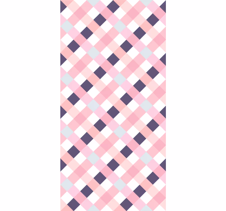 Nowoczesna roleta harmonia wzoru diamentowego - TenStickers