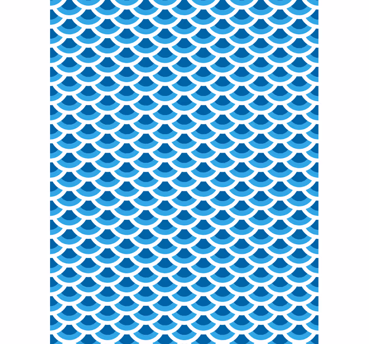 Roleta w tekstury i wzory wzór fal oceanicznych - TenStickers