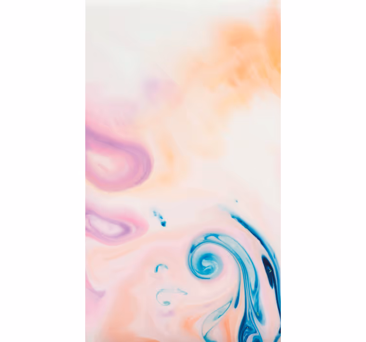 Roleta z rysunkami wirujący pastelowy gradient - TenStickers