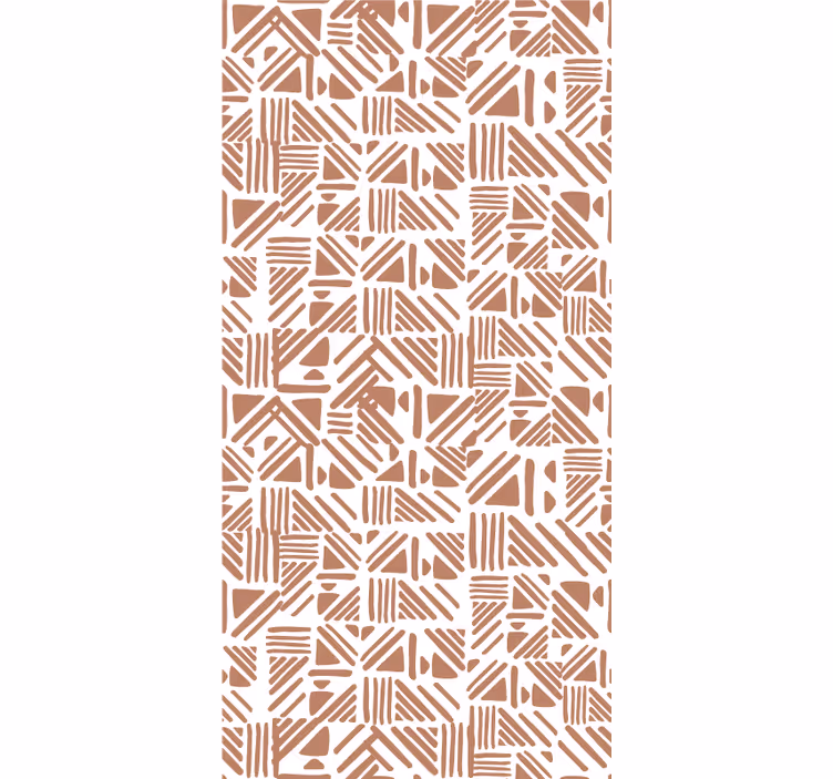 Roleta do sypialni elementy wzoru geometrycznego - TenStickers