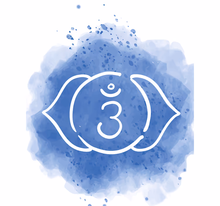 Roleta z symbolem świętego om - TenStickers