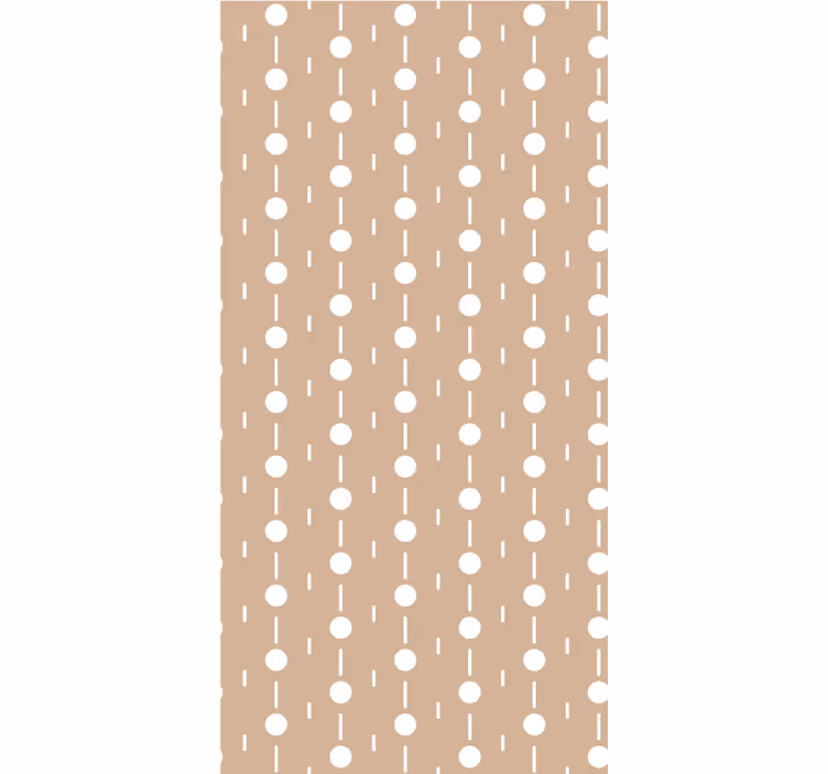 Roleta w tekstury i wzory geometryczny wzór kropek - TenStickers