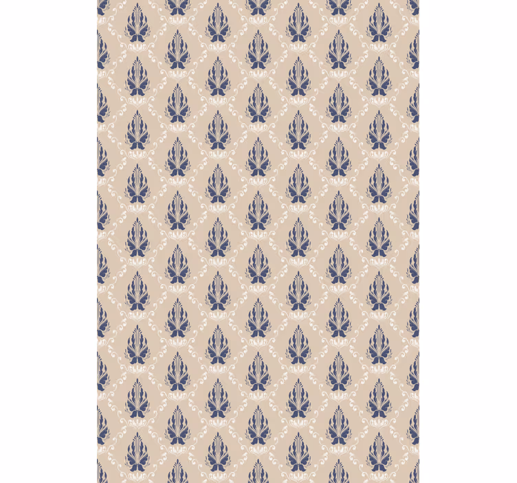 Elegancka roleta wdzięczny motyw botaniczny - TenStickers