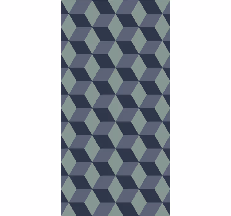 Nowoczesna roleta organizacja figur geometrycznych - TenStickers