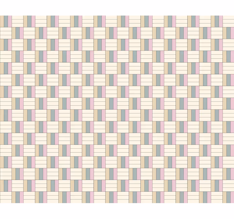 Roleta w tekstury i wzory w geometryczne wzory - TenStickers