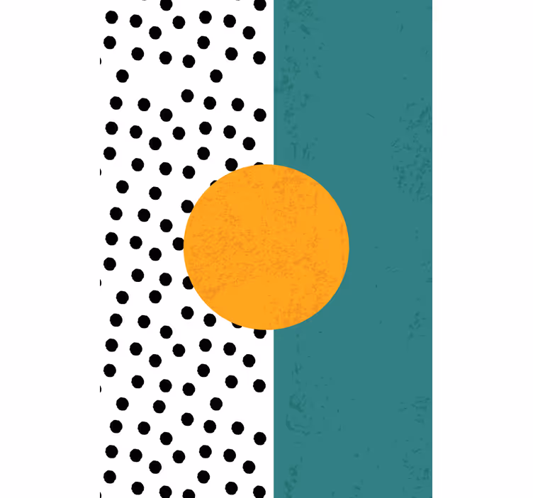 Nowoczesna roleta współczesny design kropkowy - TenStickers