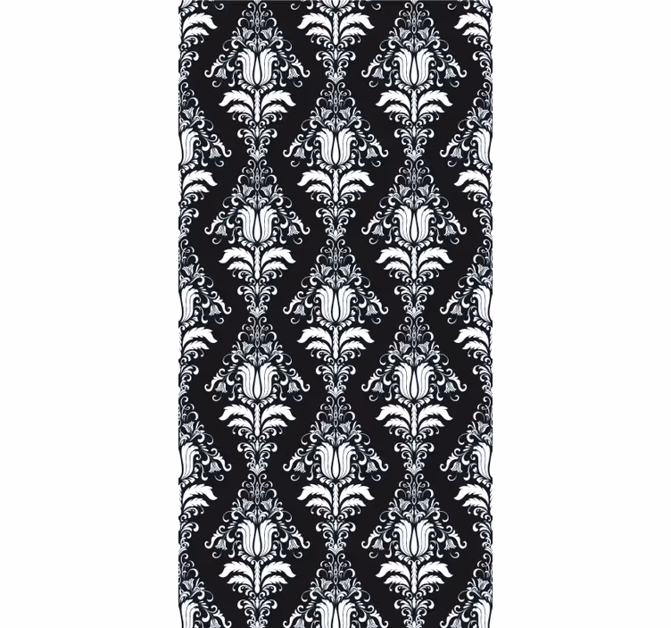 Elegancka roleta ponadczasowy motyw botaniczny - TenStickers
