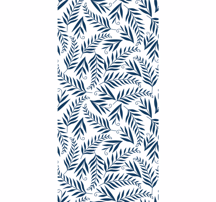 Roleta z kwiatami i roślinami motyw botaniczny - TenStickers