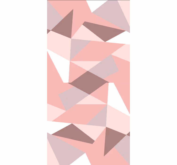 Roleta abstrakcyjne kształty geometryczne - TenStickers