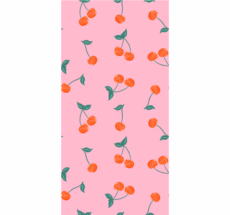 Roleta do kuchni motyw kwiatu wiśni - TenStickers