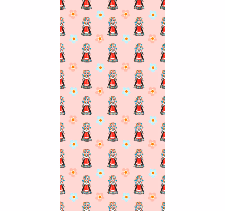 Roleta dla dzieci Ilustracja "marzanna" - TenStickers