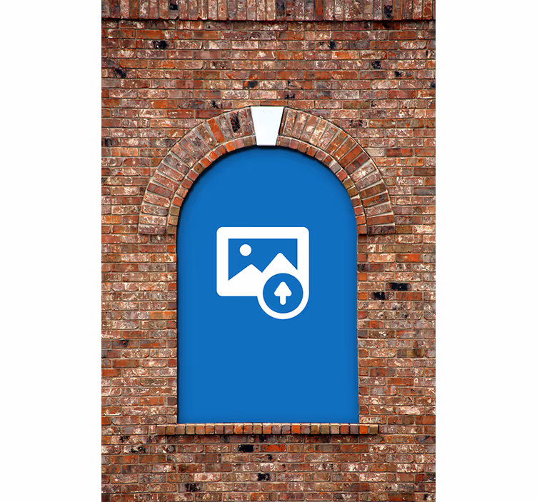 Roleta na zamówienie Spersonalizowany łuk 3d - TenStickers