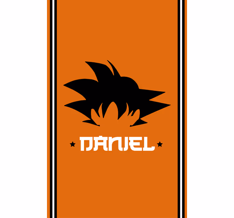Roleta z superbohaterami goku można personalizować - TenStickers