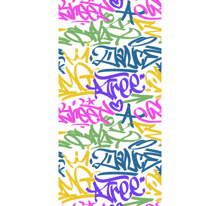 Roleta do pokoju nastolatka Graffiti - TenStickers