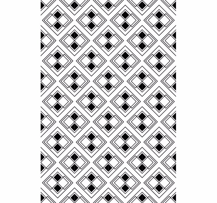 Nowoczesna roleta Elegancki geometryczny wzór - TenStickers