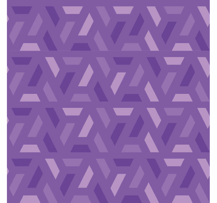 Roleta do salonu geometryczne odcienie bzu - TenStickers